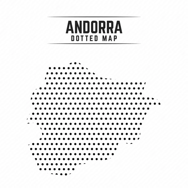 stock vector Dotted Map of Andorra