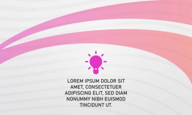 Kıvrımlı Özet İş Sunumu Arkaplanı