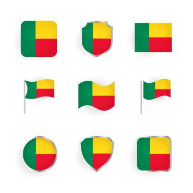 Benin Bayrak Simgeleri Ayarlandı