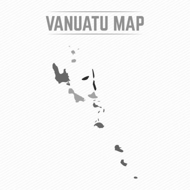 Vanuatu Gri Bölünmüş Haritası
