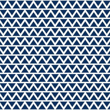 Modern Geometrik Üçgen Kusursuz Desen
