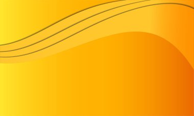 Modern Turuncu Eğrili İş Arkaplanı