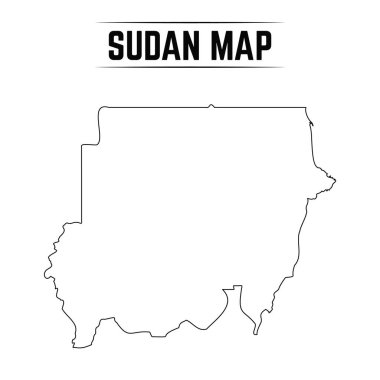Özet Basit Sudan Haritası