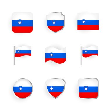 Slovenya Bayrak Simgeleri Ayarlandı