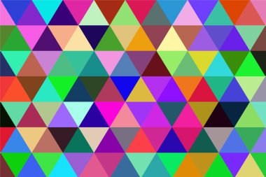 vektör renkli üçgen desen arka plan