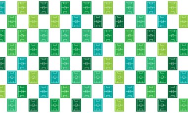 Renkli Futbol Sahası Kusursuz Kalıp Arkaplanı