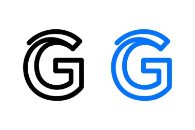 Özet G Harfi Soyut Tasarımı