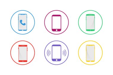 Renkli Akıllı Telefon Simgesi Ayarları