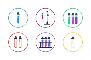 Renkli Test Tüpü Simgesi Ayarları