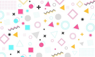 Geometrik Grafik Tasarım Arkaplanı