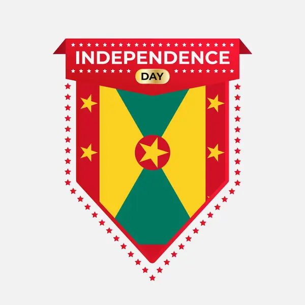 stock vector Grenada Independence Day Banner Design