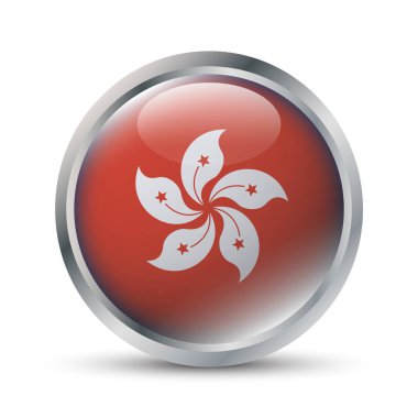 Hong Kong Bayrağı 3D Rozet Resimleri