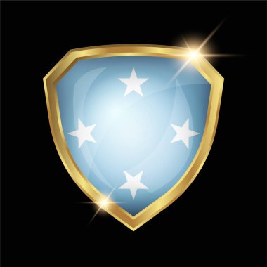 Mikronezya Altın Kalkan Logosu