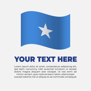 Somali Bayrak Arkaplan Şablonu