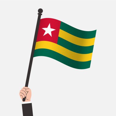 El ele tutuşan Togo Sallanan Bayrak