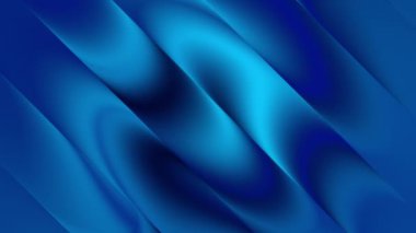 Mavi Soyut Gradyan Arkaplan. Çapraz kıvrımlı pürüzsüz ve akışkan renk geçişleri. Modern sunumlar, web tasarımları ve teknoloji arayüzleri için ideal.