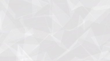 Soyut Geometrik Ağ Arkaplanı. Açık gri bir zemin üzerinde birbirine bağlı çizgiler ve düğümler. Dijital pazarlama görselleri ve yenilikçi teknoloji tasarımları için mükemmel..