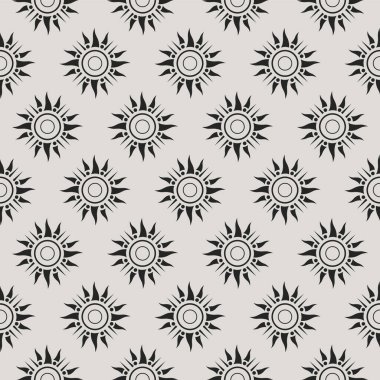 Beyaz Arkaplan 'da Modern Tarz Spiral Deseni. Kusursuz, simetrik tasarım, dinamik ve cesur bir görünüş. Tekstil, duvar kâğıtları ve dijital arkaplan için ideal.