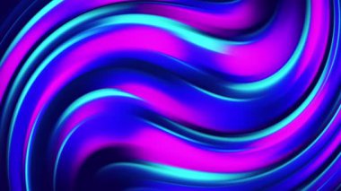 Enerjik neon dalgalar dinamik hareketlerle akıyor. Pürüzsüz değişim ve canlı renk paleti. Arkaplan, görsel efektler ve modern dijital tasarımlar için ideal.