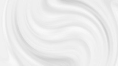 Soyut açık gri girdap desenli arka plan. Yumuşak, akıcı kıvrımları olan akıcı ve pürüzsüz bir tasarım. Zarif sunumlar, modern sanat eserleri ve dijital arkaplanlar için ideal.