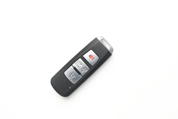 Picture Keyless Car Key Mobilizer White Background — Stock Photo, Image