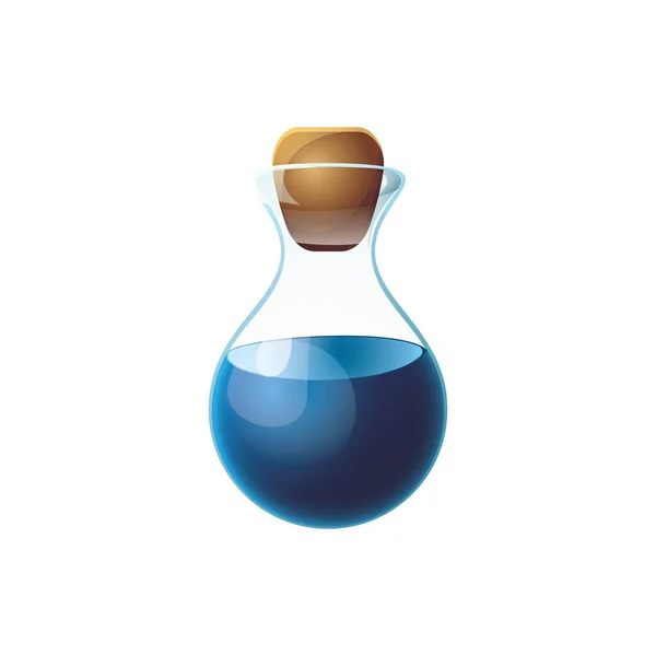 Game Asset Gaming User Interface Potion Bottle Icon Vector Illustration — 图库矢量图片
