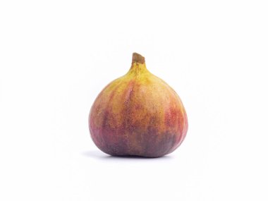 Ripe fig fruit isolated on white background. High Vitamins fruit. Concept of fruits healthy. clipart