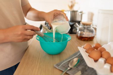 Krep hamuru sürecinin kapanışı.