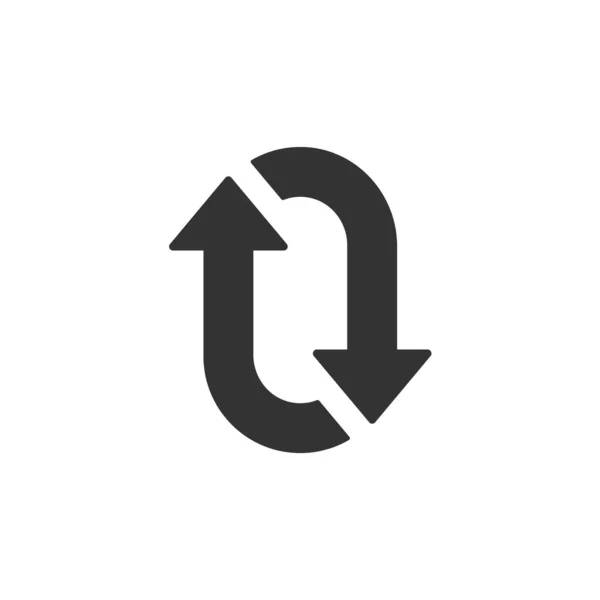 Saat yönünde simge beyaz arkaplanda izole edildi. Web sitesi tasarımı için modern, basit, vektör, simge, mobil uygulama, ui. Vektör İllüstrasyonu