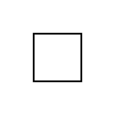 Beyaz arkaplanda dur işareti simgesi izole edildi. Grafik sembolü modern, basit, vektör, web sitesi tasarımı için simge, mobil uygulama, ui. Vektör İllüstrasyonu