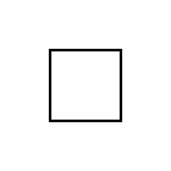 Stoppschild Symbol Isoliert Auf Weißem Hintergrund Grafisches Symbol Modern Einfach — Stockvektor