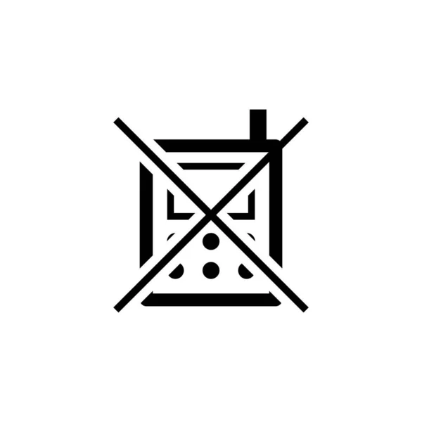 Ikona Znaménka Byla Bílém Pozadí Ztracena Grafický Symbol Moderní Jednoduchý — Stockový vektor