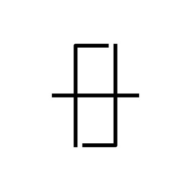 Bağlantı işareti simgesi beyaz arkaplanda izole edildi. Grafik sembolü modern, basit, vektör, web sitesi tasarımı için simge, mobil uygulama, ui. Vektör İllüstrasyonu