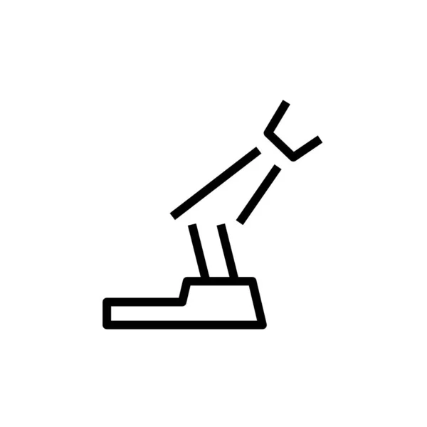 Значок Знака Чистый Край Изолирован Белом Фоне Графический Символ Современный — стоковый вектор