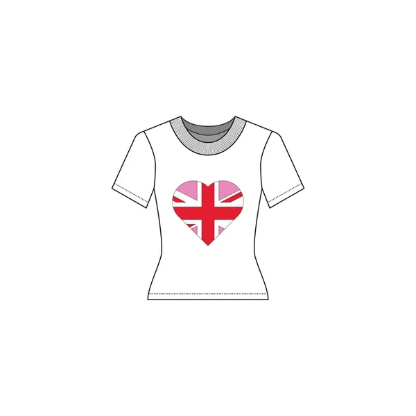 Shirt Icon Isolated White Background Apparel Symbol Modern Simple Vector — Stock Vector