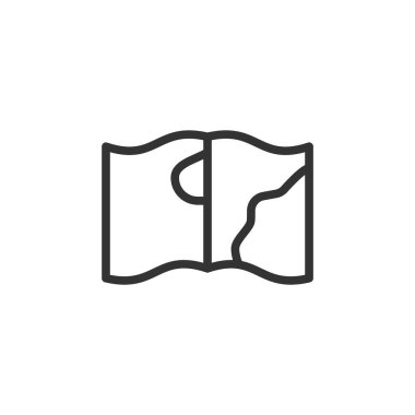 Hasarlı metin simgesi beyaz arkaplanda izole edildi. Grafik sembolü modern, basit, vektör, web sitesi tasarımı için simge, mobil uygulama, ui. Vektör İllüstrasyonu