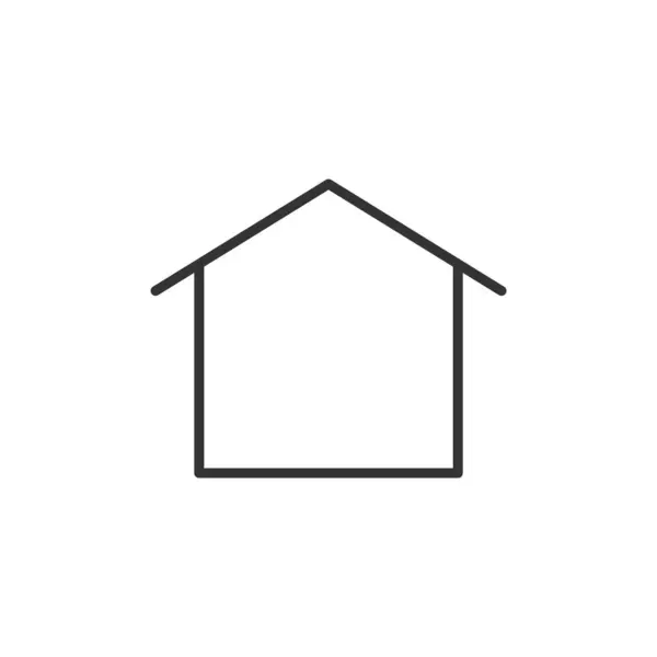 Beyaz arkaplanda ev simgesi izole edildi. Ev sembolü modern, basit, vektör, web sitesi tasarımı için simge, mobil uygulama, ui. Vektör İllüstrasyonu