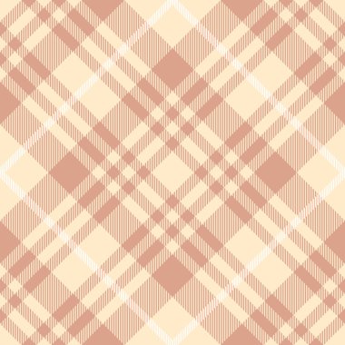 Bej rengi tartan kumaş pürüzsüz desen