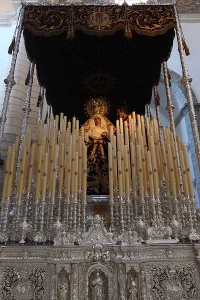 Aracena Huelva Ισπανία Μαρτίου 2023 Παναγία Στην Ενορία Της Παναγίας — Φωτογραφία Αρχείου