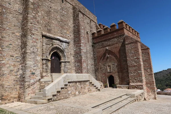 Aracena Huelva Spanyolország 2023 Március Nagy Bánat Szűzanyája Templom Kapuja — Stock Fotó
