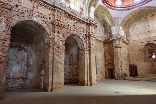 Castano Del Robledo Huelva Spain April 2023 Side Arches Altar — Stock Photo, Image