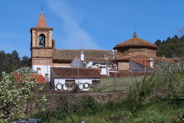 Castano Del Robledo Huelva Espanha Março 2023 Igreja São Tiago — Fotografia de Stock