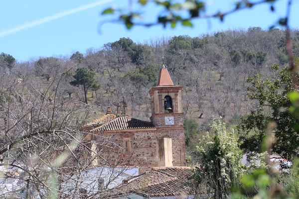 Castano Del Robledo Huelva Španělsko Března 2023 Kostel Jakuba Většího — Stock fotografie