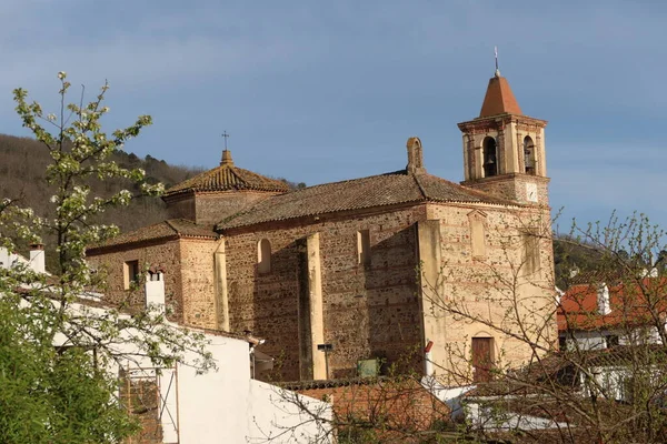 Castano Del Robledo Huelva España Marzo 2023 Iglesia Santiago Mayor —  Fotos de Stock