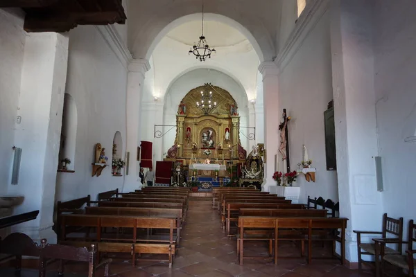 Castano Del Robledo Huelva España Marzo 2023 Vista General Iglesia —  Fotos de Stock