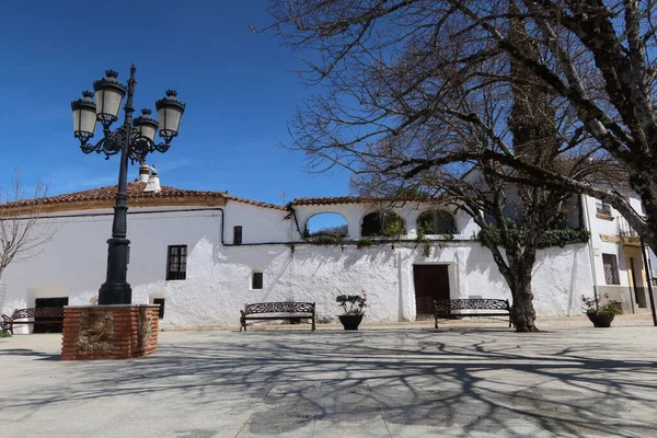 스페인 Huelva Castano Del Robledo March 2023 Muniz Pablos Square — 스톡 사진