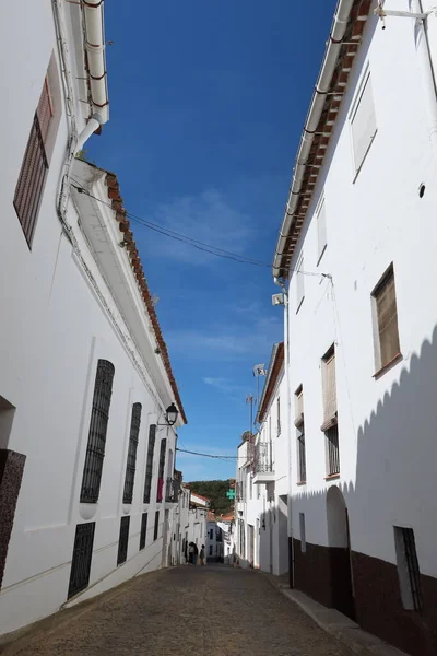 Castano Del Robledo Huelva Spain April 2023 Vertical View Street — Stock Photo, Image