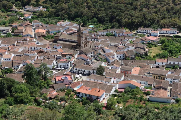 Alajar Huelva Ισπανία Απριλίου 2023 Γενική Άποψη Την Εκκλησία Του — Φωτογραφία Αρχείου