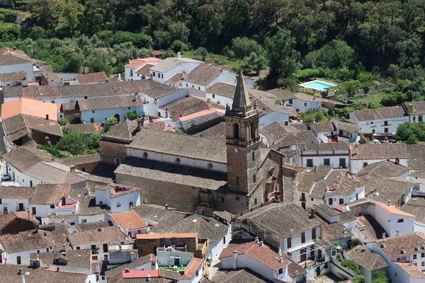Alajar Huelva Ισπανία Απριλίου 2023 Εκκλησία Του San Marcos Στο — Φωτογραφία Αρχείου