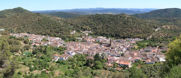 Alajar Huelva Spanien April 2023 Panorama Över Den Vita Byn — Stockfoto